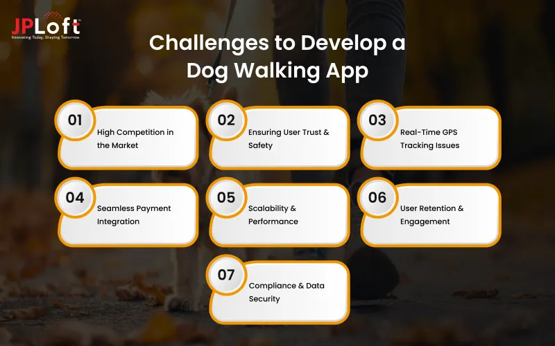 Challenges to Develop a Dog Walking App